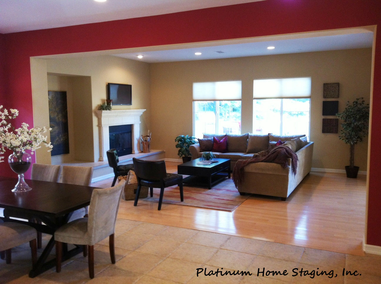  Open  Floor  Plan  in Wood Ranch  Sets the Stage Platinum 